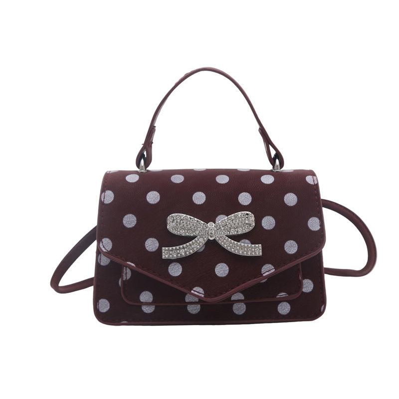 WoElegant Polka Dot Handtasche Brehn