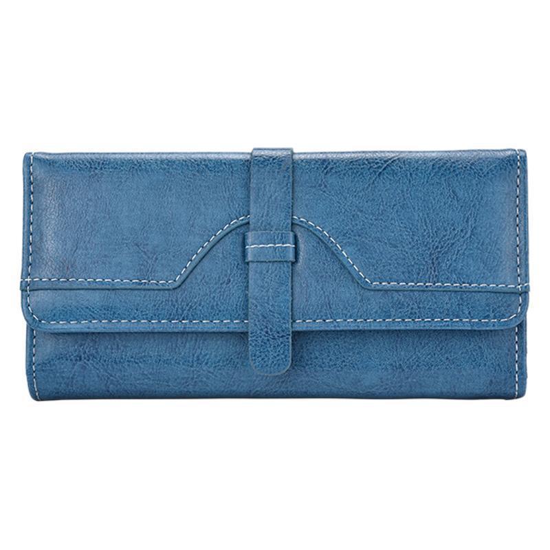 Premium Leder Lange Brieftasche Brehn