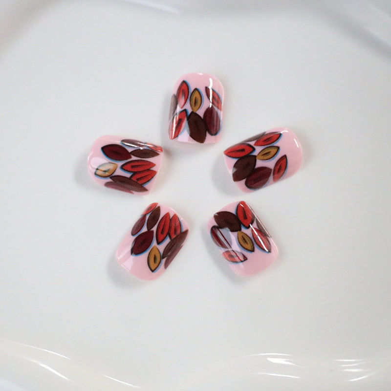 Saisonale von Füchsen inspirierte Nagelkunst Brehn