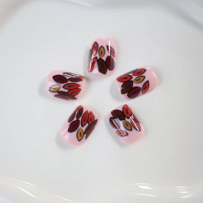 Saisonale von Füchsen inspirierte Nagelkunst Brehn