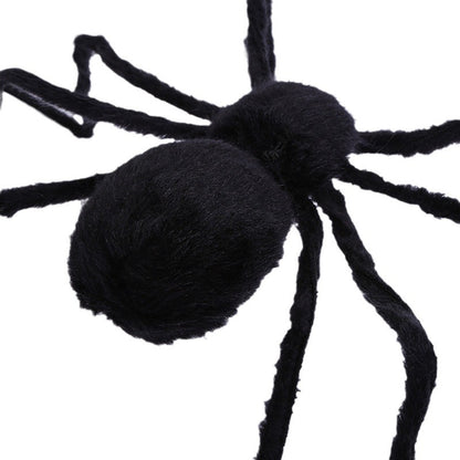 Gruselige Halloween Spinnen Deko Set