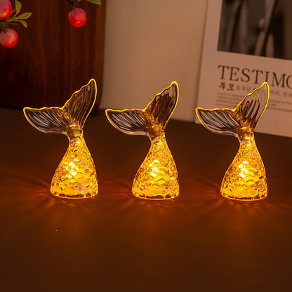 Dekorative Meerjungfrau Tischlampe