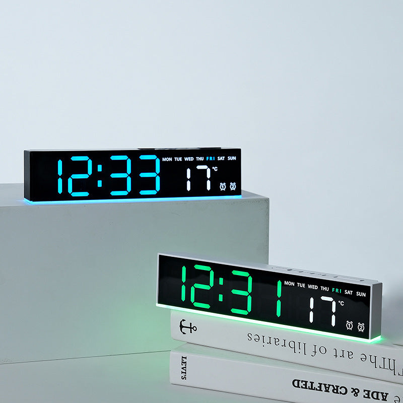 Digitaluhr mit Hygrometer und Alarmfunktion Brehn