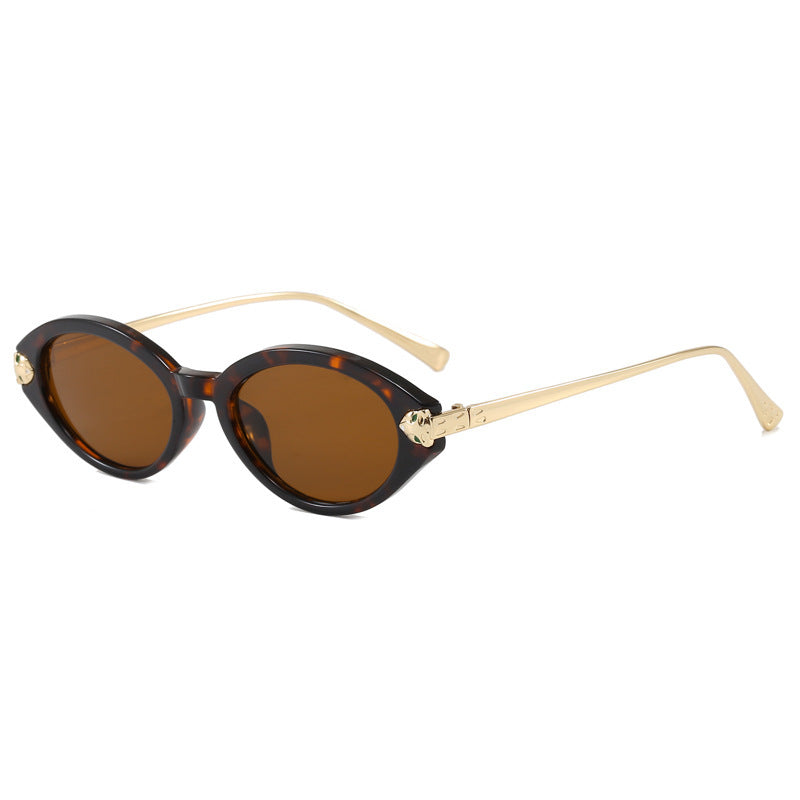 Damen elegante Sonnenbrille im markanten hexagonalen Design Brehn
