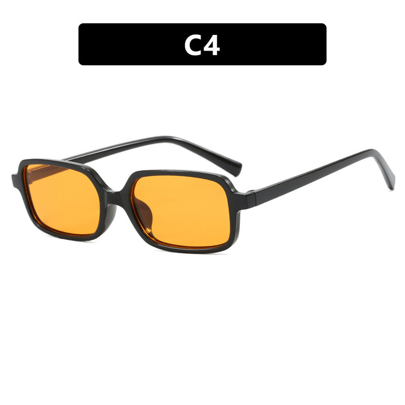 Damen quadratische Sonnenbrille mit einzigartigem, extravaganten Design und UV-Schutz Brehn