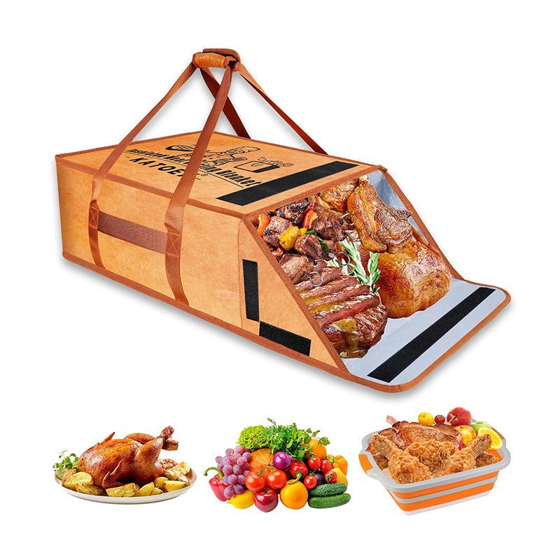 Isolierte Lebensmittel Transporttrage Tasche