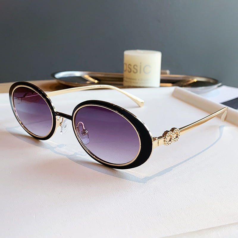 Damen modische Sonnenbrille mit stilvollem ozeanischen Design Brehn