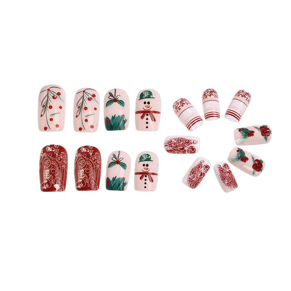 Kreatives Weihnachts-Nageldesign Set Brehn