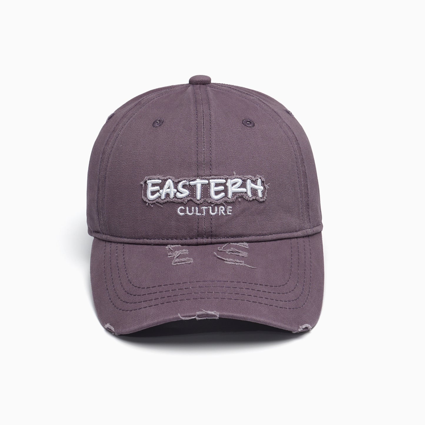 Damen lässige und stylische Destroyed-Basecap Brehn