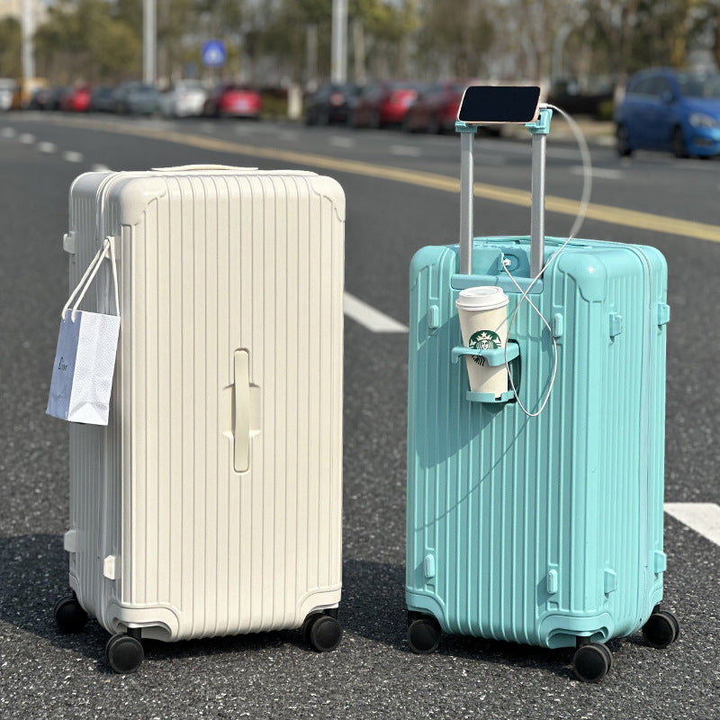 Smart Charging Rolling Suitcase Brehn