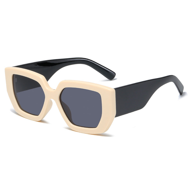 Damen Extravagante Geometrische Sonnenbrille Brehn