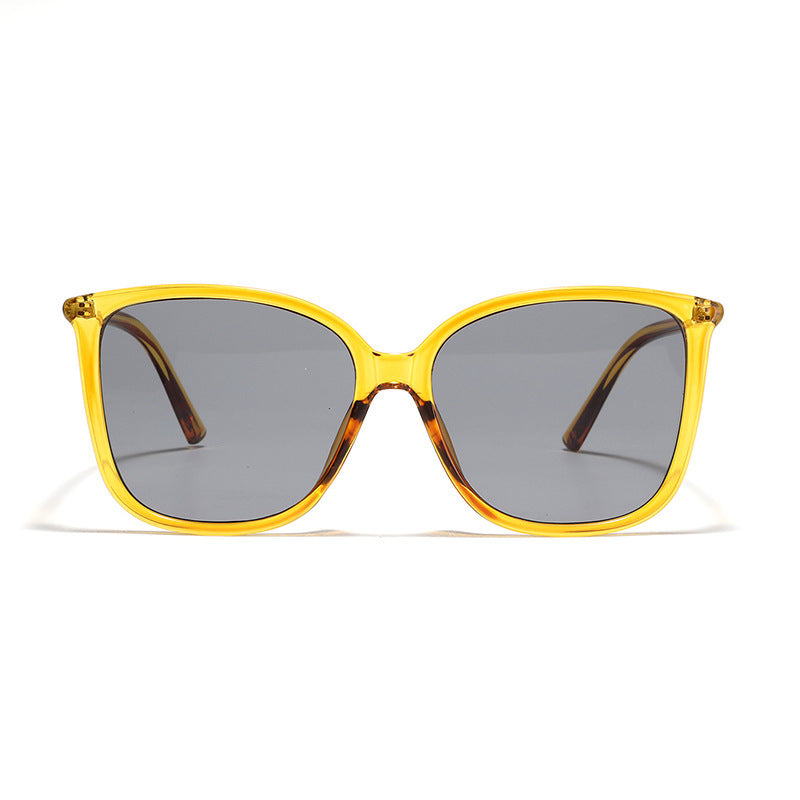 Damen Cat-Eye Sonnenbrille mit luxuriösem Transparenzrahmen und UV-Schutz Brehn