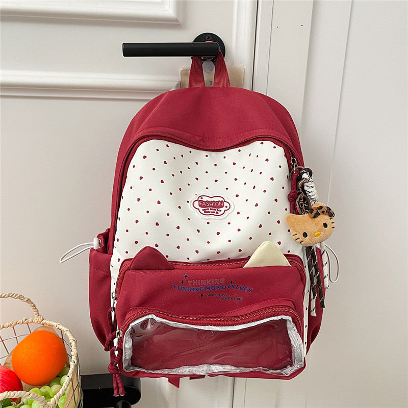 Süßer Katzenohren-Rucksack