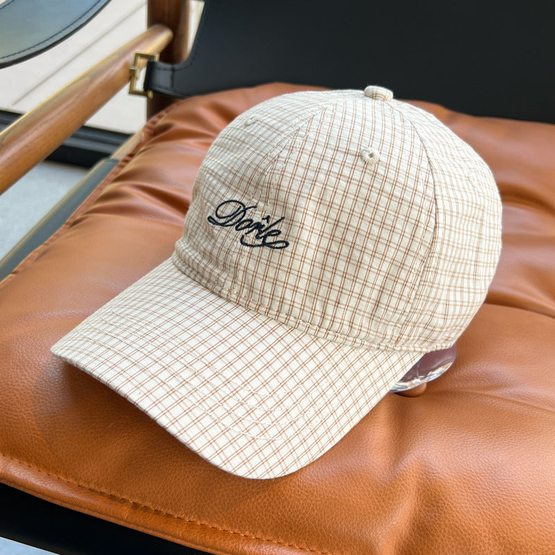 Stylische kariert Baseballmütze Brehn für Damen