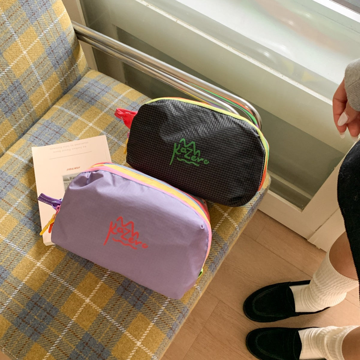 Multi-Reißverschluss Kosmetiktasche Brehn