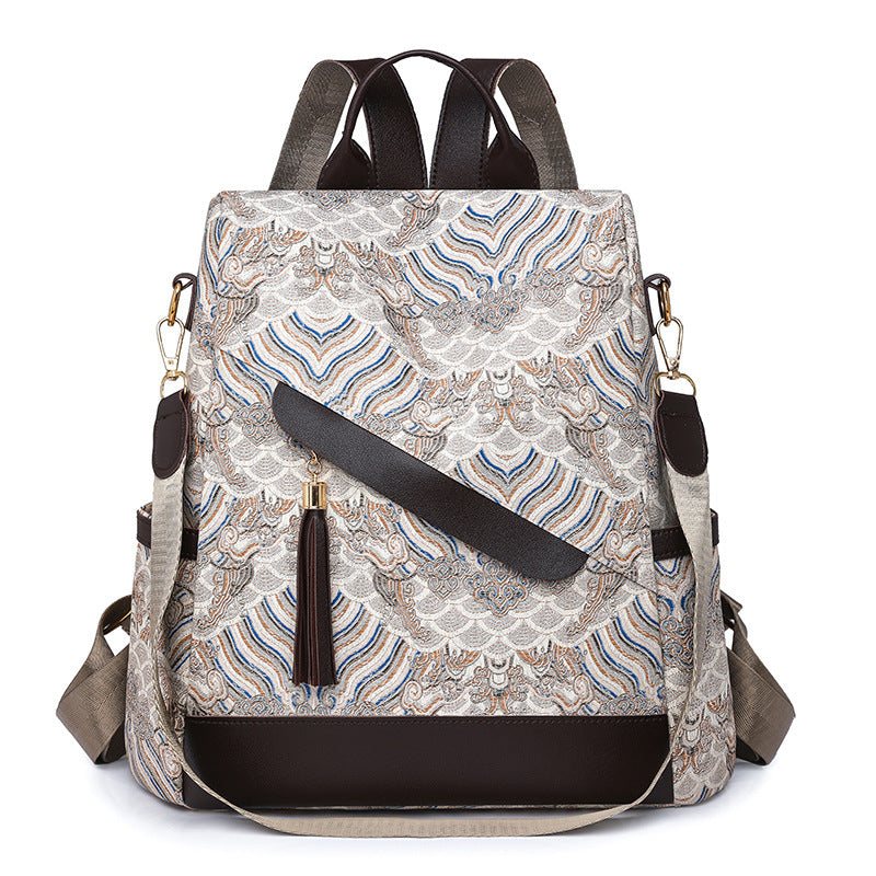 Elegante gesteppten Rucksack Brehn