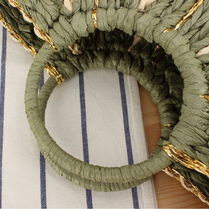 Elegante Geflochtene Tragetasche mit Außergewöhnlichem Design Brehn