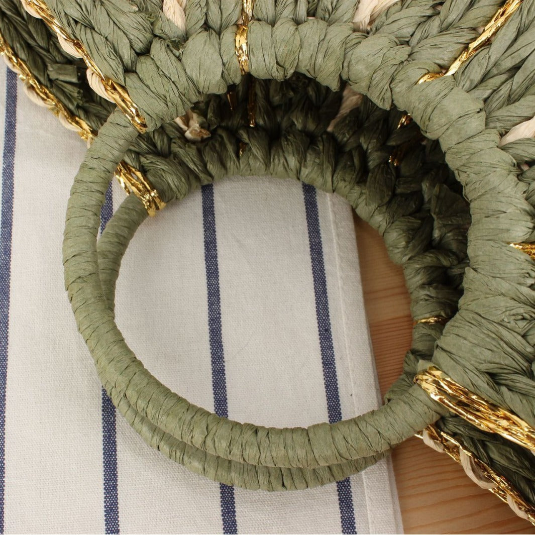 Boho-Chic Korbtasche Brehn
