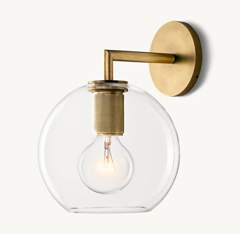 Moderne Glas Sphere Wandlampe