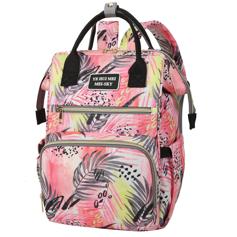 Stylischer geometrischer Druck Rucksack Brehn