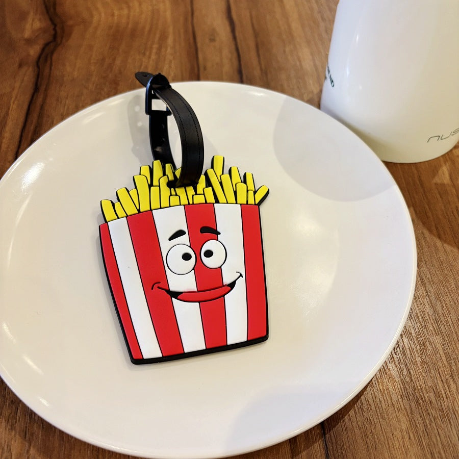 Novelty Pommes Frites Gepäckanhänger Brehn