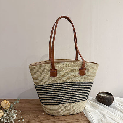 Strohmärktasche