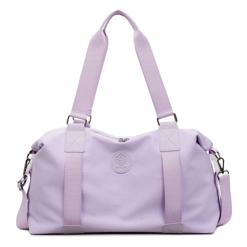 Stylische perforierte Wochenendreise-Tasche