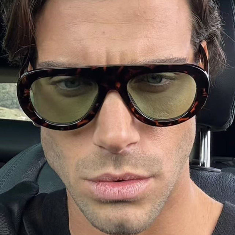 Damen stylische Sonnenbrille mit einzigartigem futuristischen Design Brehn