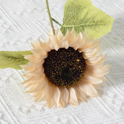 Dekorative Stoff Sonnenblumen Akzent