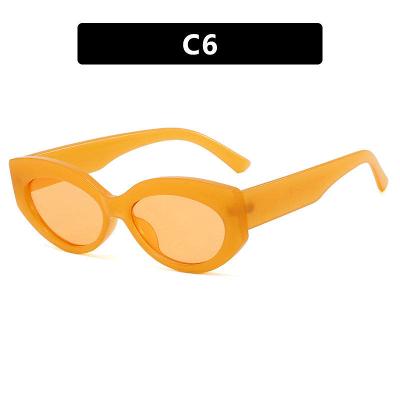 Damen Cat-Eye Sonnenbrille im stilvollen Kunststoffdesign Brehn