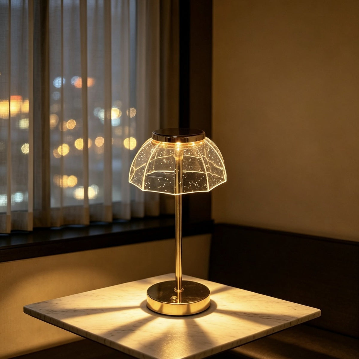 Dekorative Tischlampe