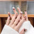 Themenbezogenes Press-On Nagelkunstset mit niedlichen Bärenmotiven Brehn