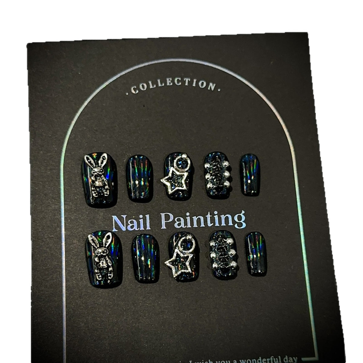 Künstlerische Nagelkunst Kollektion