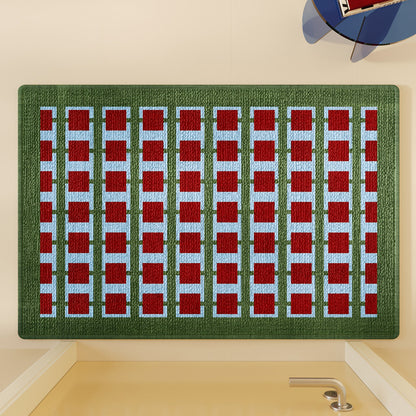 Rutschfester strukturierten Badteppich
