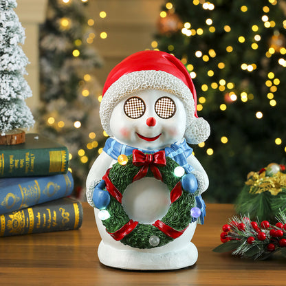 Dekorative LED Leuchtende Rentierfigur Schale