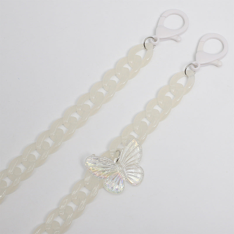 Dekorativer Schmetterlings-Brillen-Halsband Brehn
