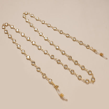 Chic Perlen Brillen Kette Brehn