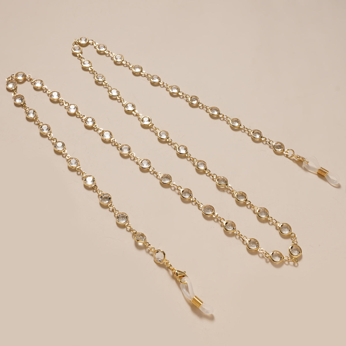 Elegante Perlen Brillen Kette Brehn