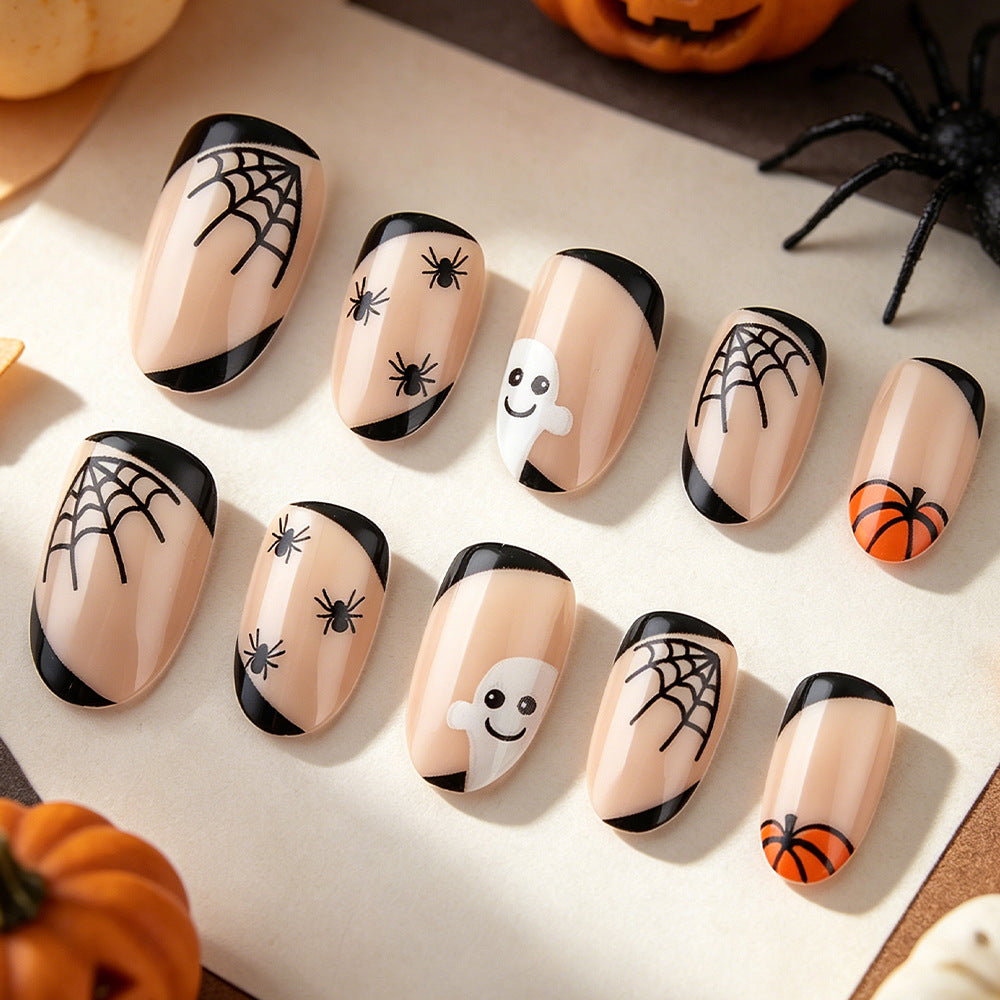 Halloween-Themen Nagelkunstdesign Brehn