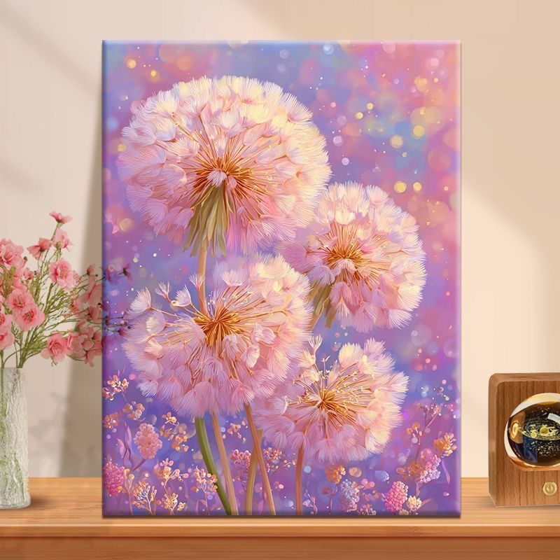 Floral Fantasy Illustration Leinwandkunst Brehn