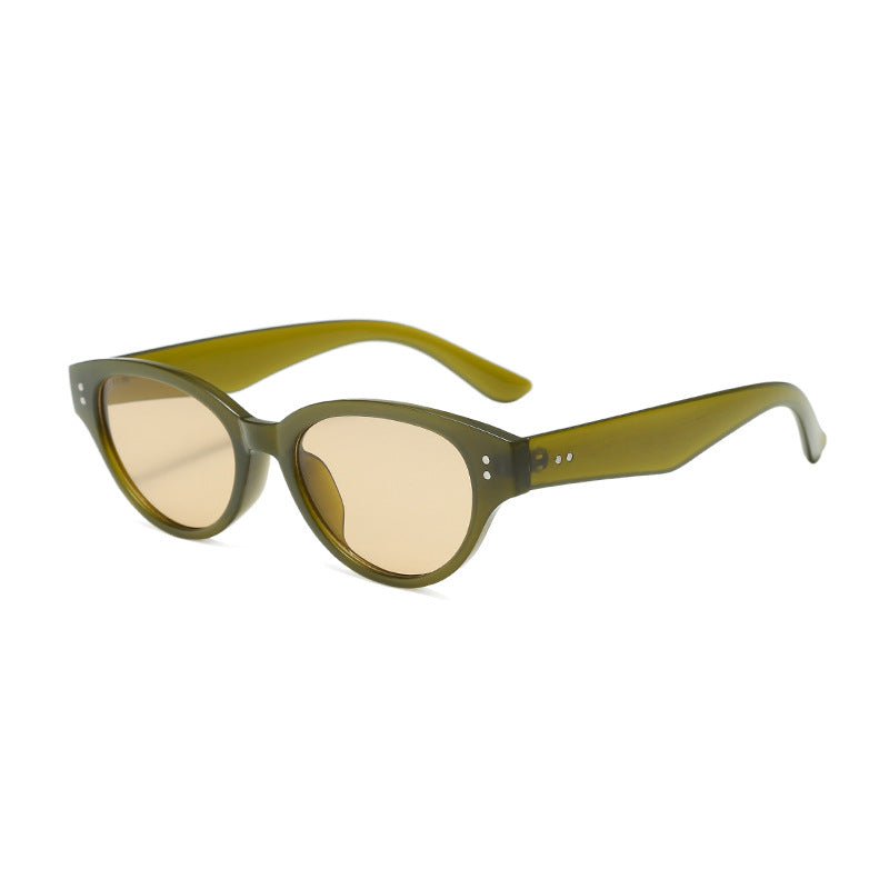 Damen Cat-Eye Sonnenbrille mit elegantem Kunststoffrahmen und UV-Schutz Brehn