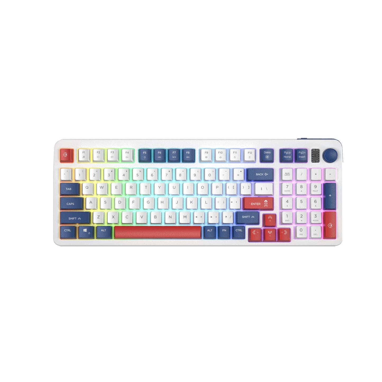 Verdrahtete kompakte mechanische Gaming-Tastatur Brehn