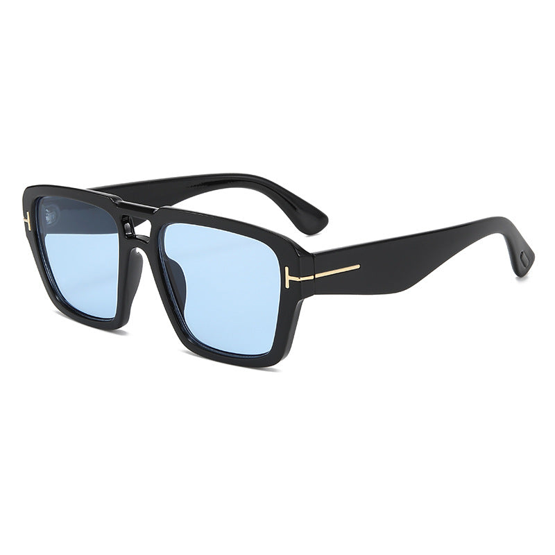 Damen moderne quadratische Sonnenbrille Brehn