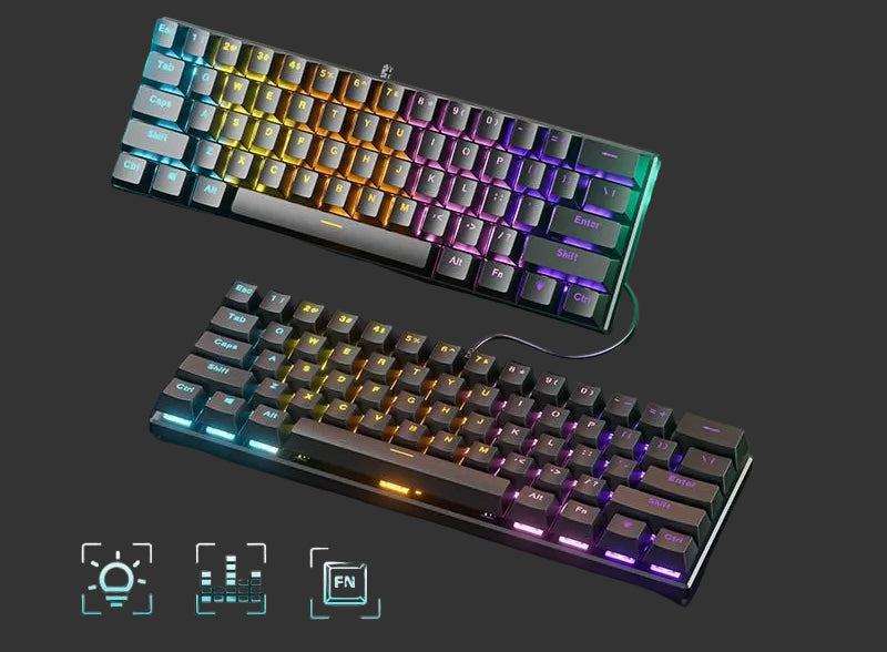Kompatibele mechanische Gaming-Tastatur Brehn