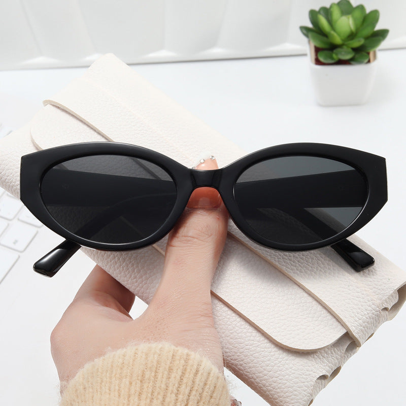Damen Cat-Eye Sonnenbrille mit elegantem Kunststoffrahmen Brehn