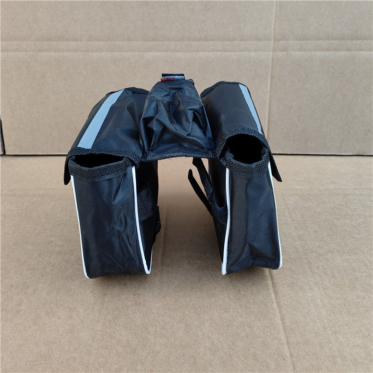 kompakte wasserdichte Fahrradlenkertasche mit reflektierendem Sicherheitsstreifen und Schnellverschlussmontage Brehn