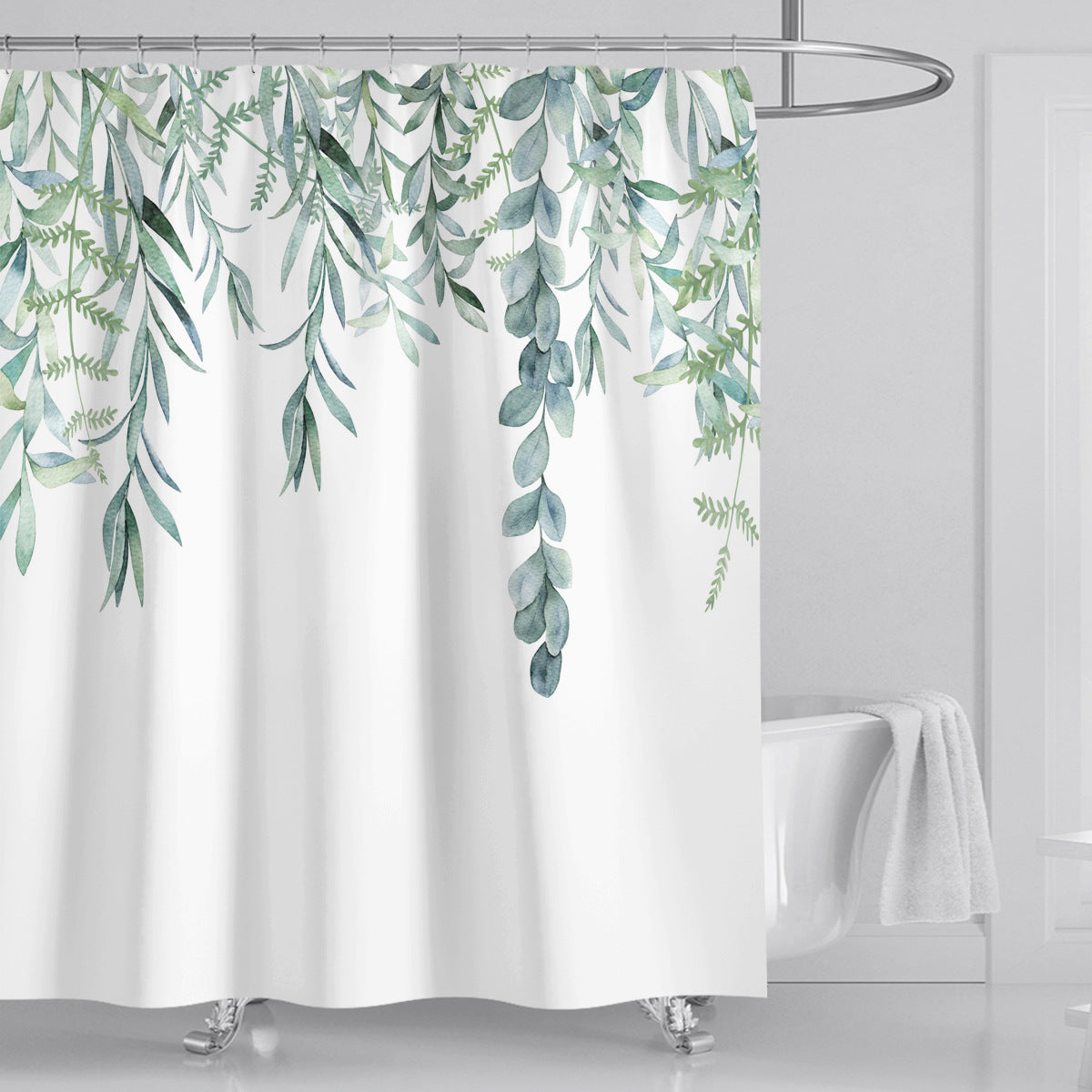 Blumenmuster Badezimmerzubehörset Brehn