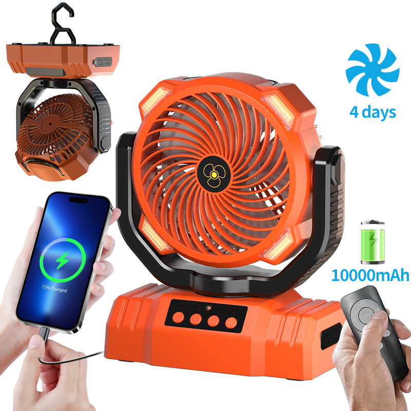 Unisex Tragbarer Wiederaufladbarer Ventilator Brehn