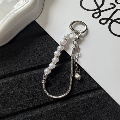Eleganter Perlen Charm Schlüsselanhänger Brehn 1790134943