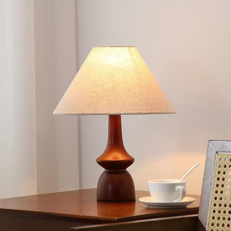 Zeitgenössische Holz Tischlampe